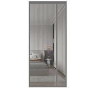YWBXSHKD Magnetic Screen Door 100x230cm, Screen Door Mesh, Magnetic Screens For Balcony, Magnetic Mesh Door Screen, Magnetic Door Curtain, Works With Front Doors, Sliding Doors