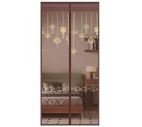 YWBXSHKD Magnetic Screen Door 80x220cm, Magnetic Mesh Door Curtain, Heavy Duty Hands Free Door Screen Mesh Curtain Screen Doors, Self Sealing Magnets, Patio Sliding Door