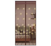 YWBXSHKD Magnetic Screen Door 90x215cm, Magnetic Mesh Door Curtain, Heavy Duty Hands Free Door Screen Mesh Curtain Screen Doors, Self Sealing Magnets, Patio Sliding Door