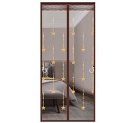 YWBXSHKD Magnetic Screen Door Net 100x220cm, Magnetic Screen Door Mesh Screen Doors, With Heavy Duty Mesh Curtain Hands-Free, Heavy Duty Magnetic Curtain Door, For Sliding Glass Door