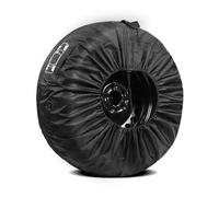 YWDGFC 4 Pcs Spare Wheel Cover for Audi Q3 F3 Q3 Advance/S Line 2018 2019 2020 2021 2022 2023 2024, Wheel Cover Waterproof Dustproof Protection Car Accessories,Black