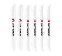 YWDRE 6PCS Car Door Edge Protector for Citroen DS7 Crossback 2000-2024 2025, Anti-Collision Door Guard Strips for Car Doors, Mirrors, Anti-rub Decorative Strip,Black