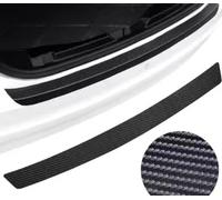 YWDRE Boot Sill Protector for Skoda Roomster (ab BJ 2006), Rear Bumper Guard Durable Scuff Plate Cover Scratch Resistant Door Entry Guard Car Accessories