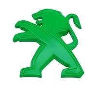 YWDRE Car Logos Stickers for Peugeot 3008 Hybrid 2019, Replacement Emblem Badges Car Badge Emblems Exterior Decor Auto Tuning Styling,Green