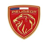 YWDRE Car Logos Stickers for Peugeot 5008 Hybrid 2020, Replacement Emblem Badges Car Badge Emblems Exterior Decor Auto Tuning Styling,K