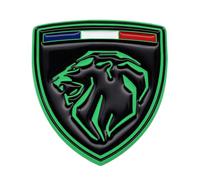 YWDRE Car Logos Stickers for Peugeot e-Rifter 2021, Replacement Emblem Badges Car Badge Emblems Exterior Decor Auto Tuning Styling,I