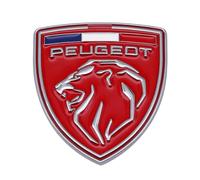 YWDRE Car Logos Stickers for Peugeot Rifter Standard 2021 2022 2023 2024, Replacement Emblem Badges Car Badge Emblems Exterior Decor Auto Tuning Styling,M