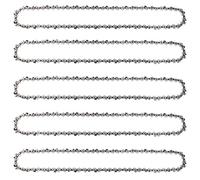 Yweller 18 inch Chainsaw Chain Fit for Husqvarna 45,50,346,351,435,435E,440E,445,445E,550XP, 346XP, 359, 55,Oregon J72,Hyundai HYC4618 Chainsaw .325" Pitch, .058" (1.5 mm) Gauge 45cm Bar, 72DL 5 Pack