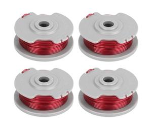 Yweller 4 x grass trimmer replacement thread spool 5306-20 for Gardena turbo trimmer item 8844 SmallCut 300 Accu; item 8845 SmallCut 300; item 8824 EasyCut Li-18/23 - interchangeable thread spool