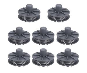 Yweller 8 Pack 5307-20 String Trimmer Spool Compatible with Gardena Turbotrimmer SmallCut 300/23,SmallCut Plus 350/23,EasyCut 400/25,ComfortCut 450/25,0.065"/1.6mm, 20Ft/6.1 M Replacement Spool Line