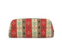 YWGGDSCX Pencil Box Zip Pencil Case Navaho Style Print Organizer Pencil Bag Large Capacity Pencil Pouch