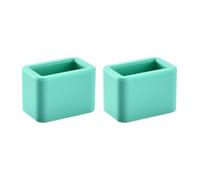 YWJLQH 2 Pieces Seat Belt Buckle Holder Practical Buckle Retainer Soft Buckle Holding Tool Wearproof Glow in The Dark Suitable for Children Seniors Family Ve, Green