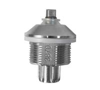 YWJLQH 3870 Mixer Head Assembly, 6mm Square Hole,High-Powered Blender Blade Replacement Parts 12 Teeth Compatible with Soy Milk Maker Smoothie Maker, Juicer, Blender, Stainless Steel Mixer Parts