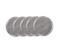 YWJLQH 5Pcs French Press Mesh, Coffee Maker Mesh French Press Replacement Screen for Office, Multi, Diameter 8.5cm