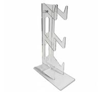 YWJLQH Acrylic Controller Stand Controller Holder Headset Holder Gamepad Display Rack Transparent Organizer Clear Acrylic Build for Desk Shelf Office, color to 2