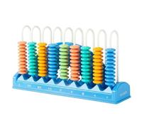 YWJLQH Arithmetic Learning Frame Abacus Calculation Rack Counting Beads Teaching Tool Crafted with Sturdy Suitable for Kids Math Education Homeschooling Classroom Play, 9-Row