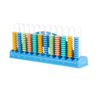 YWJLQH Arithmetic Learning Frame Abacus Calculation Rack Counting Beads Teaching Tool Crafted with Sturdy Suitable for Kids Math Education Homeschooling Classroom Play, 12-Row