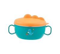 YWJLQH Baby Feeding Bowls for Kids with Spoon and Lid, Insulated Container for Rice and Soup, Green