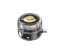 YWJLQH Compact Portable Audio Plug Speaker With USB C Male Connector Transparent Lightweight Construction Suitable For Travel And Phone Use, Clear,