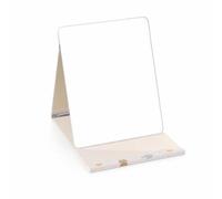 YWJLQH Folding Makeup Mirror, Aluminum