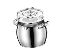 YWJLQH Lard Storage Container, Handle with Dust Cap, Lard Strainer for Camping, Storage, And Kitchen Cooking, Multi, 4 L 16.5cmx18cm