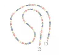 YWJLQH Phone Lanyard with Beads As A Cross-body Strap for Phone And Accessories. Lightweight And Suitable for Everyday Use, for Music And Keychains, 2 Pcs