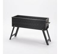 YWJLQH Portable, Folding Outdoor Cooking Tabletop Grill for Camping & Picnics, for Backyard, Lightweight foldable, 80cm L x 18cm W with stand