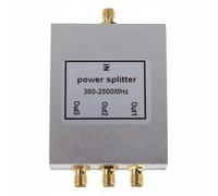 YWJLQH Power Splitter 3 Way Power Divider RF Splitter RF Coupler With Female Threaded Connector Metal Construction Single To suitable for field testing bench testing network installs cabinets