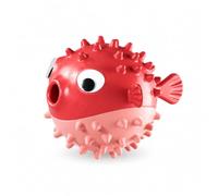 YWJLQH Rubber Dog Toy, Interactive Treat, Rose Red