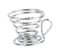 YWJLQH Tea Strainer, Accessory, Practical Shelf Or Rack Holder, silvery