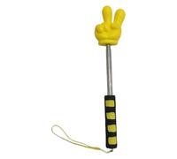 YWJLQH Telescopic Teacher Pointer with Soft Handle Electronic Whiteboard Pointer Teaching Pointers for Kindergarten, Yellow Victory