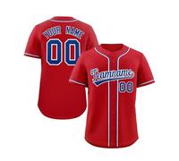 ywkiyrs Custom Classic Baseball Jersey Shirt Printed Button Down Tshirts Personalized Hip Hop Sport Wear for Men Women Kids