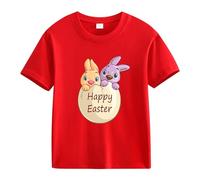 YWLINK Spring and Autumn New Fashionable Cute Print Comfortable Version of The Girls Printed T Shirt Just One You by Toddler Girl (Red-C, 3-4 Years)