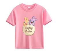 YWLINK Spring and Autumn New Fashionable Cute Print Comfortable Version of The Girls Printed T Shirt Just One You by Toddler Girl (Pink-C, 4-5 Years)