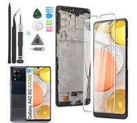 YWLRONG Display for Samsung Galaxy A42 5G A426 SM-A426B SM-A426B/DS Screen Replacement LCD Touch Screen Internal Digitizer for Replacement Assembly with Kit (Black with Frame)