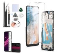 YWLRONG for T-Mobile Revvl V Plus 5G Screen Replacement for Revvl V+ 5G Display Touch Screen Digitizer Assembly Replacement with Tools（with Frame）