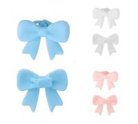 YWLUUOO 1 Pair / 3 Pair Lovely Earphone Accessory Soft Silicone Decoration Works with Headphones Simple to Attach and Detach Bend Headphone Ornament Detachable Headphone Decoration