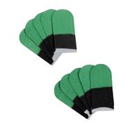 YWLUUOO 10 Carbonfiber Touch Panel Play Sleeves 24 Point Accuracy Control Sweat Immune Multiple Hand Grip Breathable Competitive Gaming Finger Sleeves