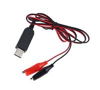 YWLUUOO 2m 6V AA Battery Power Supply Adapter Cable Replace 4x C D AA 1.5V for Toy LED Clock Remotes Usb