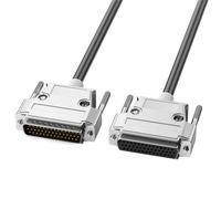 YWLUUOO 44Pin Connection Cable Double Shielded 28AWG DB44 Male Female Extension Data Cord HDB44 Data Transmission Wire Female to