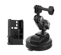 YWLUUOO ABS Vehicle Mount for Sports Recorders Has Strong Suction Base Ensures Stable Footage While Moving Hurry Camera Mounting Bracket