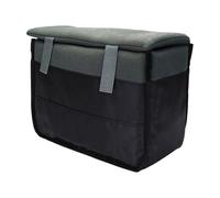YWLUUOO Friendly Corduroy DSLR Camera Case Top Cover Adjustable Compartments for Safe Transport Standard 12x20x18cm Travel Camera Storage