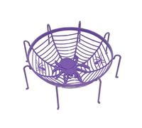 YWLUUOO Halloween Spiders Web Fruit Bowls Decorative Spiders Web Bowl Cobweb Shape Holder Candy Baskets Home Part Ornament Halloween Cobweb Shape Holder