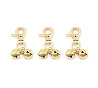 YWLUUOO LoudDog Collar Bells Pet Charms JingleBells Pendant Clip for Nighttime Activity Accessory 3PCS Accessories Charm Pendant Decoration