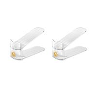 YWLUUOO Multiple Rank Shoe Inventory Storage Structure Flexible Structure Against Slip Face Easy to Contemporary Deck Modern Shoe Storage