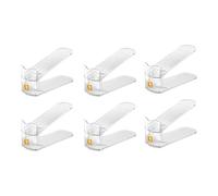 YWLUUOO Multiple Rank Shoe Inventory Storage Structure Flexible Structure Against Slip Face Easy to Contemporary Deck Modern Shoe Storage