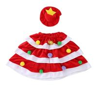 YWLUUOO Polyester Christmas Outfit Decor For Porch & Yard Removable Hat Easy Setup Holiday Festival Display Christmas Porch Gooses Decoration