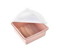 YWLUUOO Premium Silicose Preserving Case Denial Washer Friendly Compact for Arranging Dishwasher Safe Silicone Box