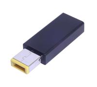 YWLUUOO Quick Charging USB C to Square Port Conversion Adapter Type to PD100W Converter Connect Multiple Devices Easily Power Transfer with USB to Square Port