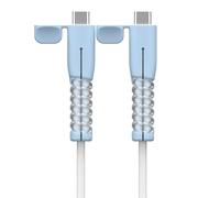 YWLUUOO Silicone USB C Connectors Cover with AntiDust and Water Resistance for Type C Chargers Cord Data Line Protector